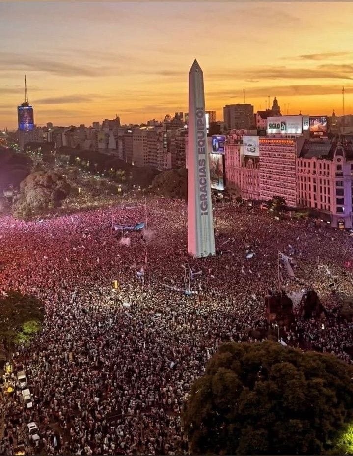 El pueblo argentino en el Obelisco