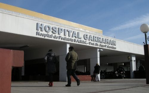 Entrada del Hospital Garrahan